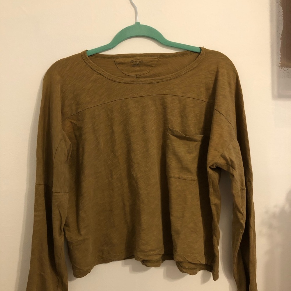 Madewell Olive Green Top